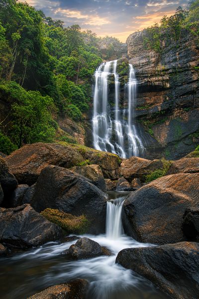 Bomburu Ella Waterfall — Bomburu Ella